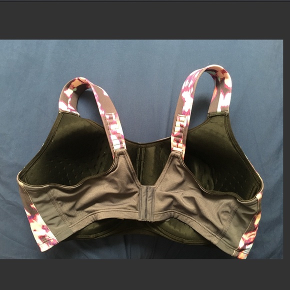 High-Impact Max Support Floral Sport Bra - Wicking - Picture 2 of 3